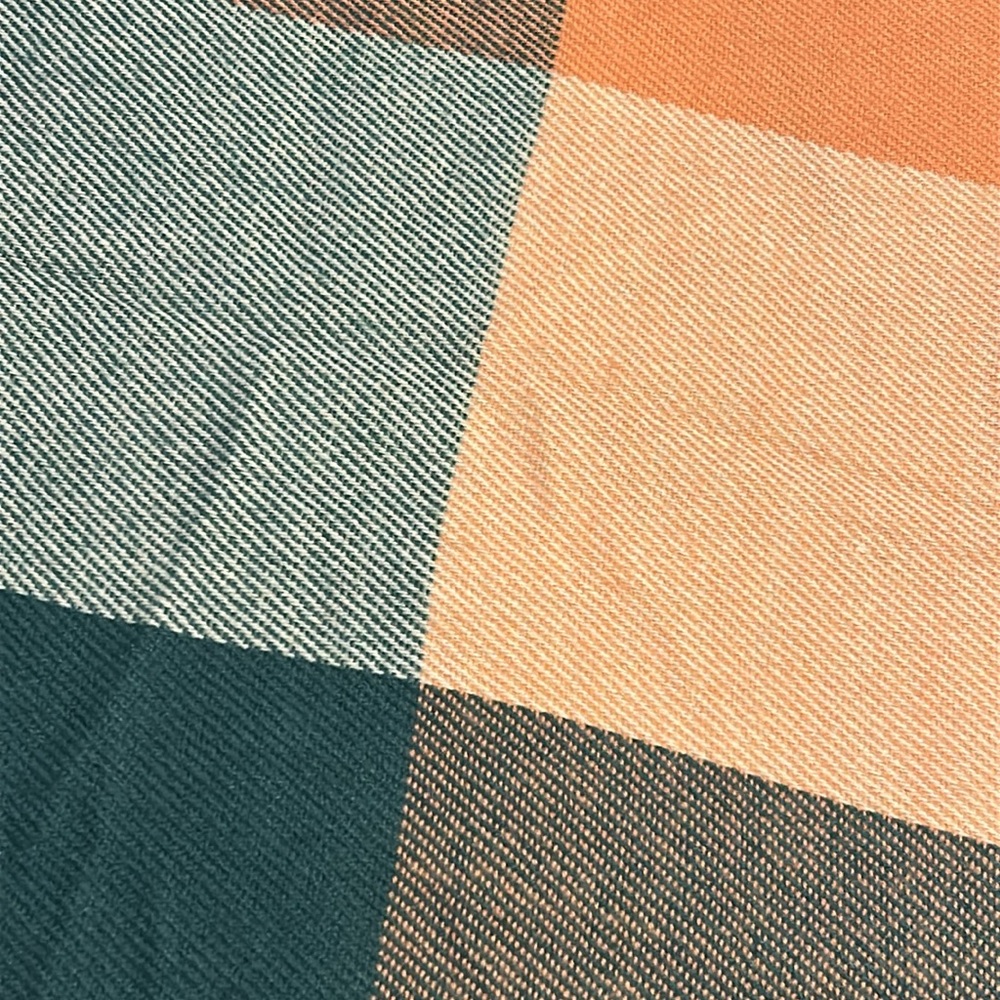 Women’s Colorful Checkered Scarf - Picture 2 of 6